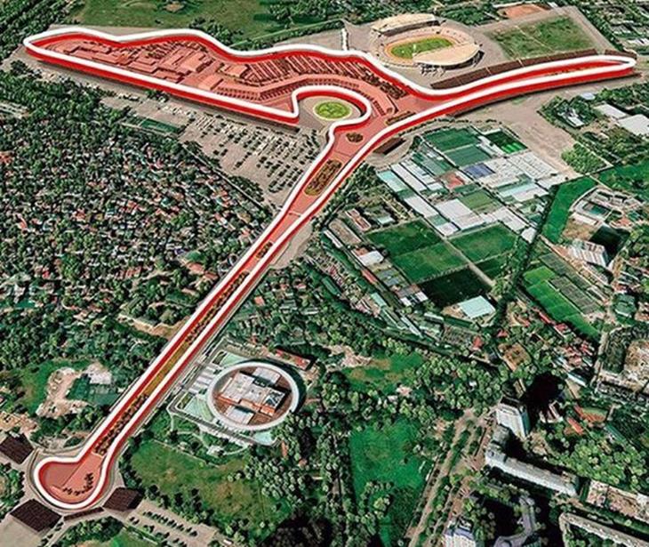 Quy hoạch dự án đường đua F1 bao quanh chung cư The Matrix One Mễ Trì