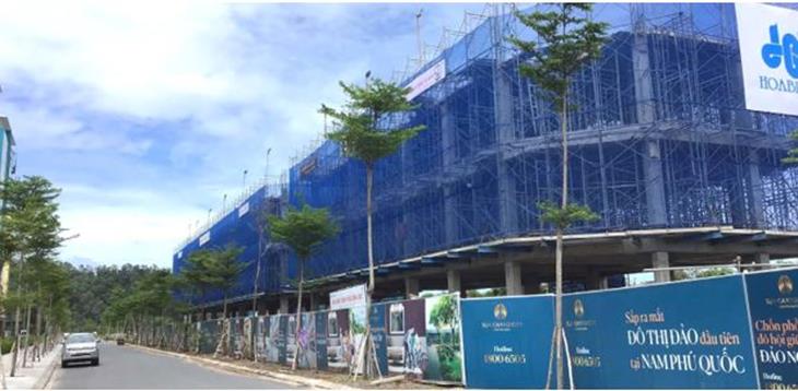 Thực tế tiến độ thi công xây dựng dự án KĐT Sun Grand City tháng 8/2019