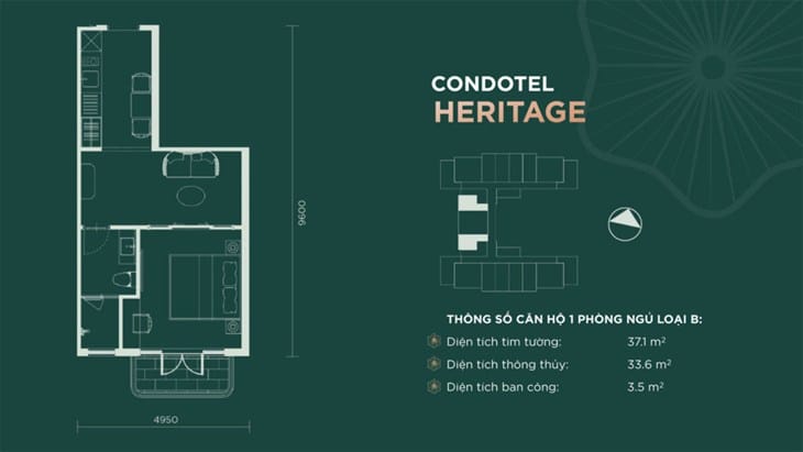Thiết kế căn hộ condotel Sim Island Phú Quốc 4